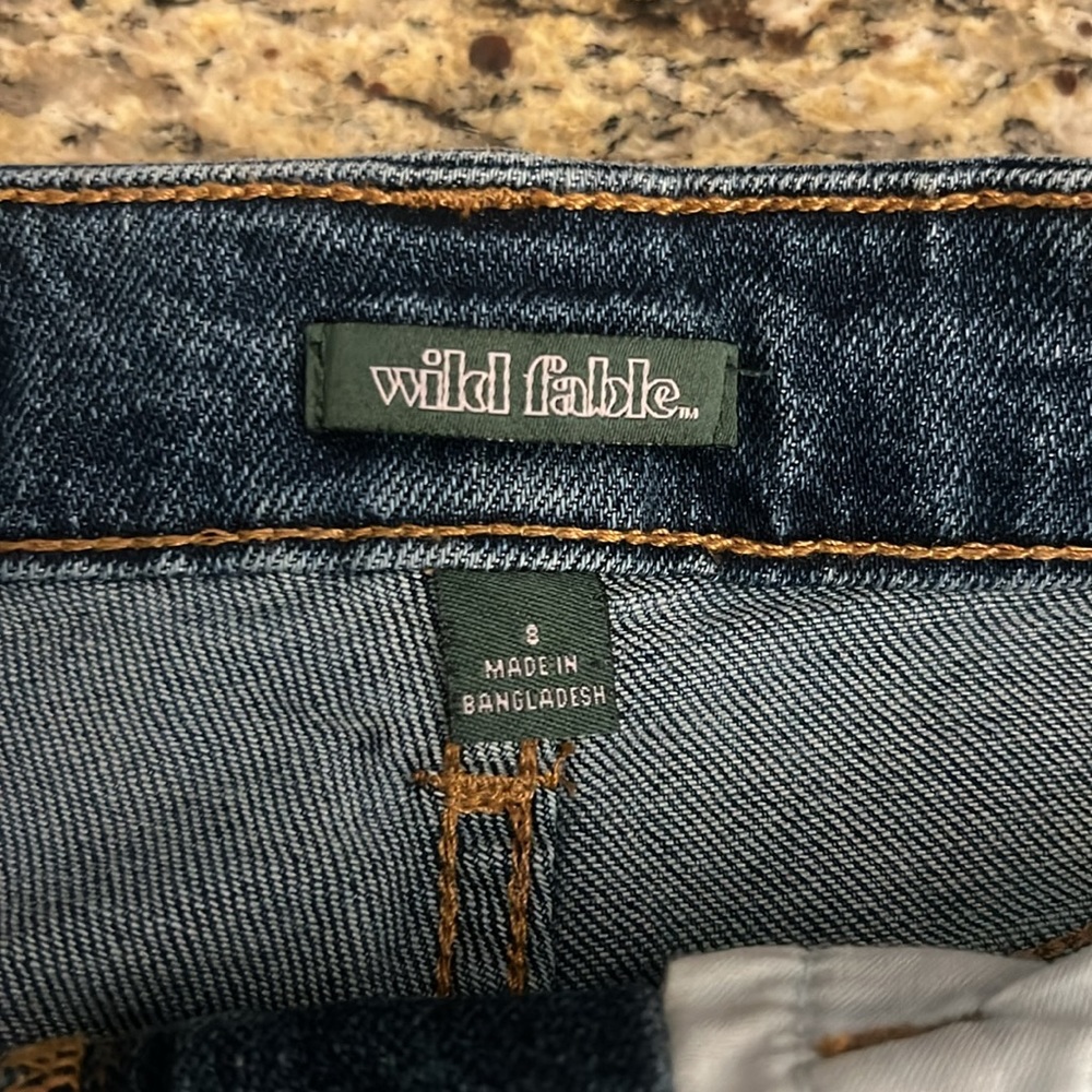 High rise jean shorts - Picture 3 of 4
